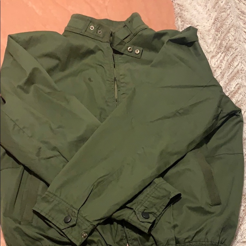 Green olive jacket